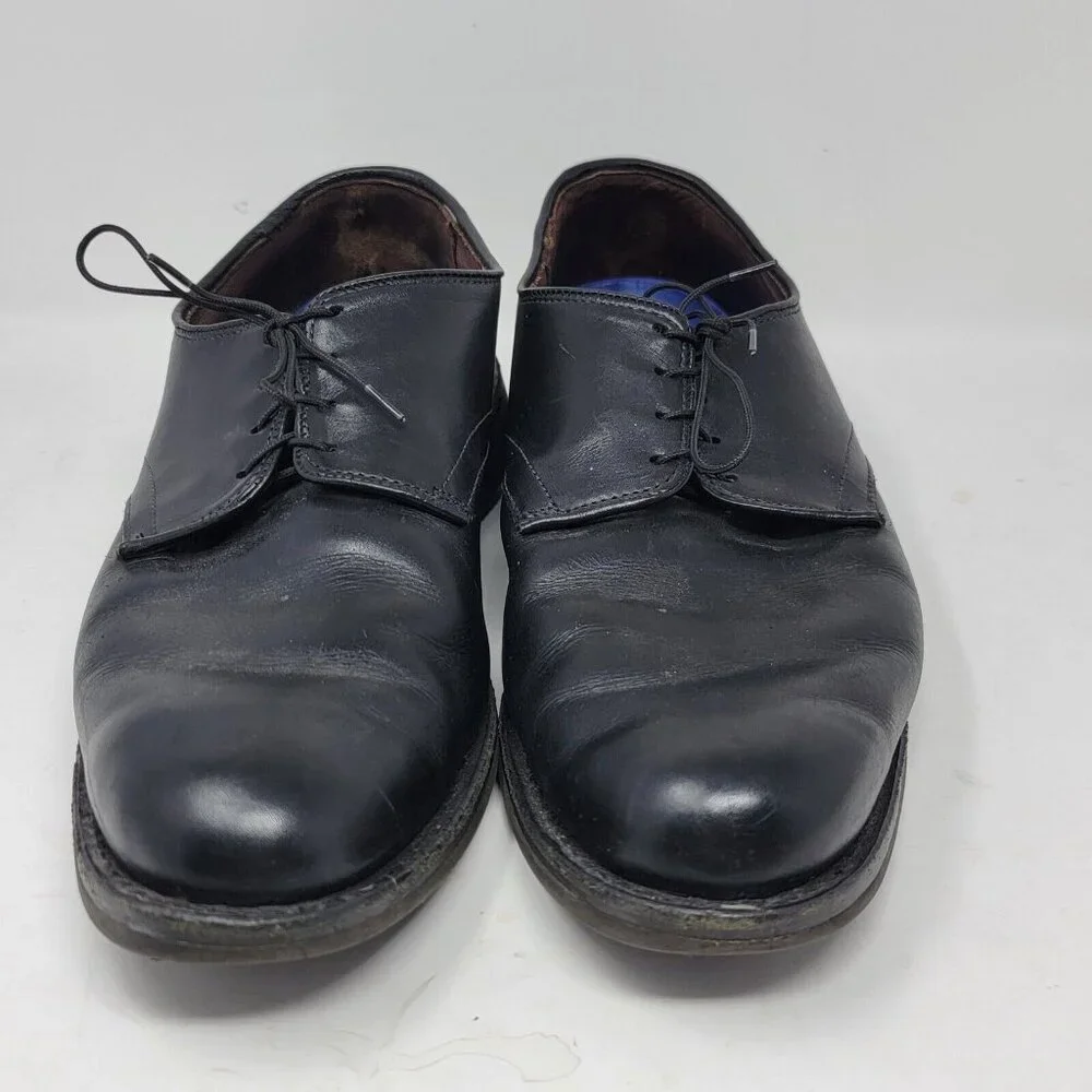 Allen Edmonds Road Warriors Black Leather Lace Up Shoes Men's Size‎ 11